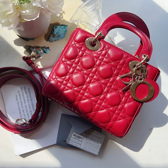 Dior Handbags - Christian Dior Small Lady Dior My ABC